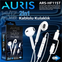 Auris HF115T 2 İn1 Pro Max Kablolu Kulaklık 