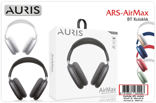 Auris Airmax Kulak Üstü Bluetooth Kulaklık
