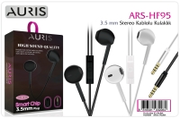 Auris HF95 EarBuds Kablolu Kulaklık Stereo 3.5mm Jack 