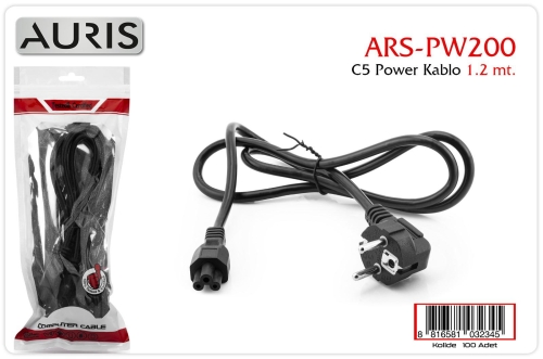 Auris PW200 C15 Power Kablo 1,2Mt