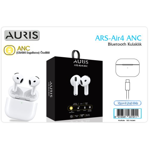 Auris Air4 Anc Bluetooth Kulaklık