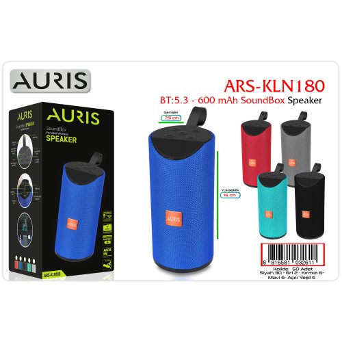 Auris KLN180 Speaker Bt 5.3 600Mah