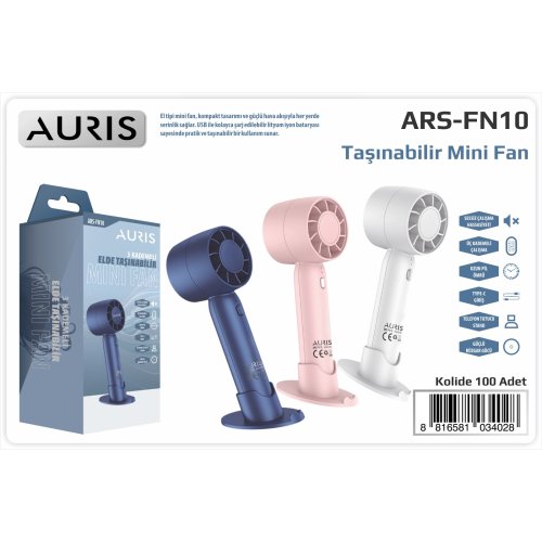 Auris FNS10 Masa Üstü Buharlı Fan